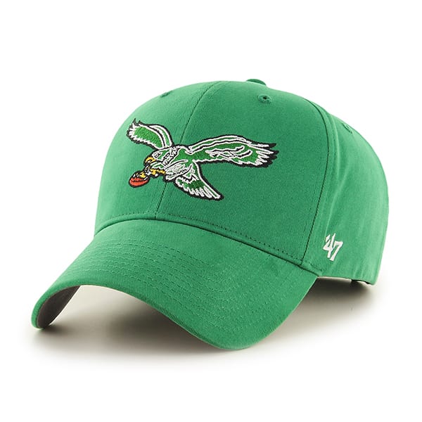 Philadelphia Eagles Basic MVP Kelly 47 Brand YOUTH Hat - Detroit Game Gear