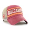 Tampa Bay Buccaneers 47 Brand Legacy Red Juncture Clean Up Snapback Hat