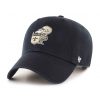 New Orleans Saints 47 Brand Classic Black Clean Up Adjustable Hat