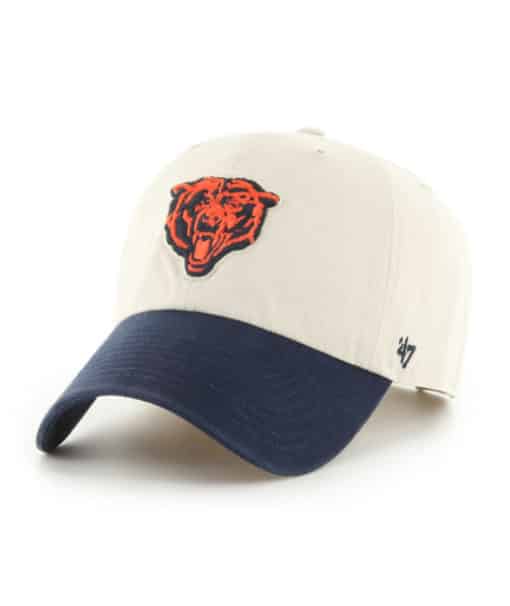 Chicago Bears 47 Brand Legacy Bone Clean Up Adjustable Hat - Image 3