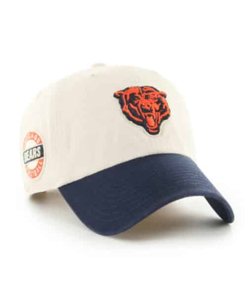 Chicago Bears 47 Brand Legacy Bone Clean Up Adjustable Hat