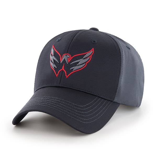 Washington Capitals Mass Blackball Charcoal 47 Brand Adjustable Hat