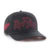 Detroit Red Wings 47 Brand Script Black Snapback Hat