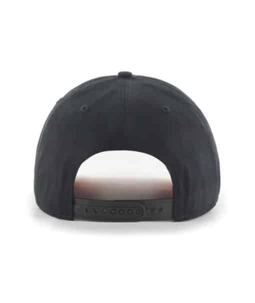 Detroit Red Wings 47 Brand Script Black Snapback Hat - Image 3