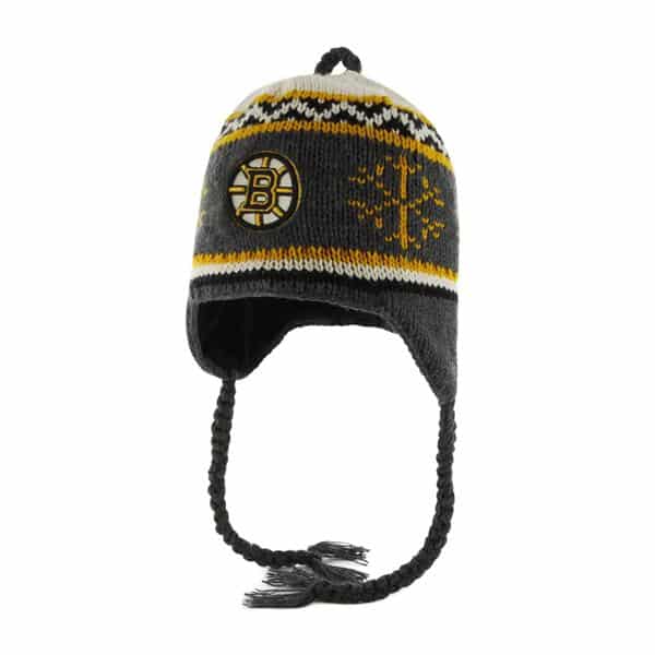 Boston Bruins Crowley Charcoal 47 Brand Adjustable Hat