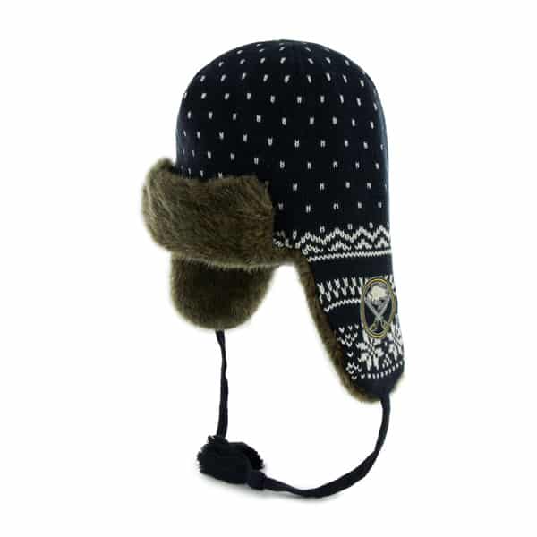 Buffalo Sabres Fair Isle Sherpa Navy 47 Brand Womens Hat