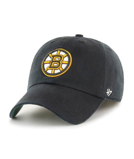 Boston Bruins 47 Brand Black Franchise Fitted Hat