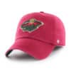 Minnesota Wild 47 Brand Dark Red Franchise Fitted Hat