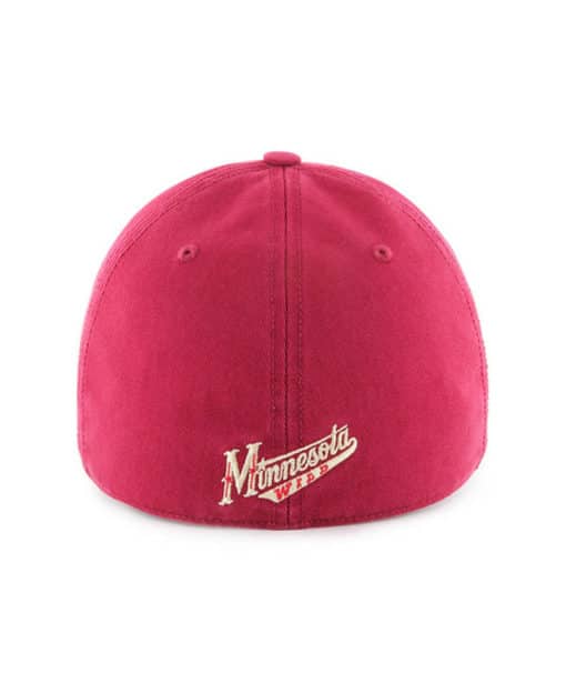 Minnesota Wild 47 Brand Dark Red Franchise Fitted Hat - Image 2