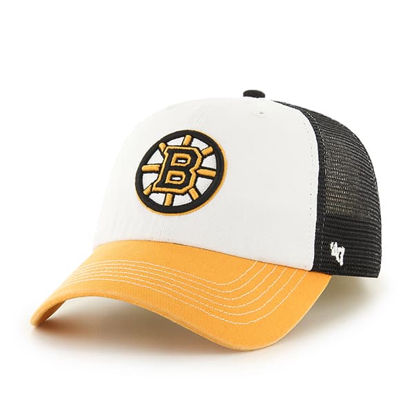 Boston Bruins Mckinley Closer Black 47 Brand Stretch Fit Hat