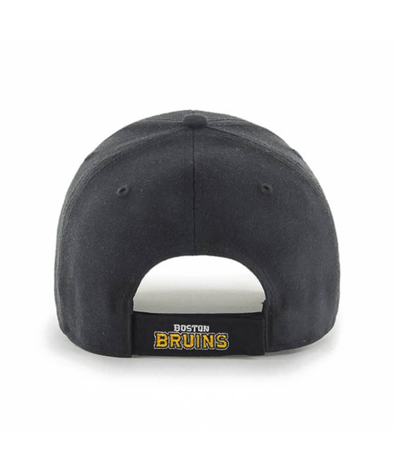 Men's '47 Black/White Boston Bruins Vintage Trucker Snapback Hat