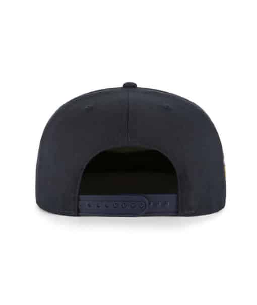 Edmonton Oilers 47 Brand No Shot Navy Snapback Adjustable Hat - Image 2