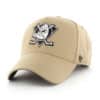 Anaheim Ducks 47 Brand Khaki MVP Snapback Hat