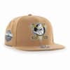 Anaheim Ducks 47 Brand Sure Shot Camel Khaki Snapback Hat