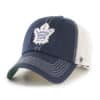 Toronto Maple Leafs 47 Brand Trawler Navy White Mesh Clean Up Snapback Hat
