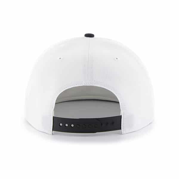 Los Angeles Kings 47 White Black Sure Shot Snapback Hat - Detroit Game Gear