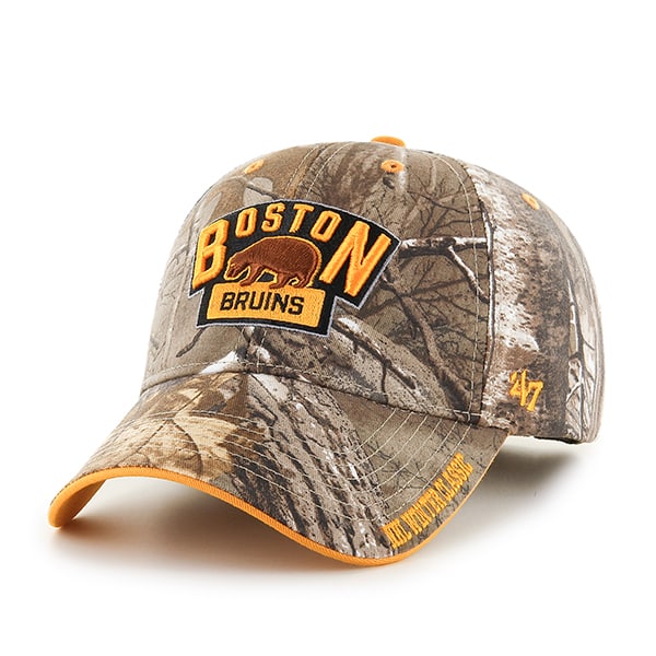 Boston Bruins Realtree Frost Realtree 47 Brand Adjustable Hat