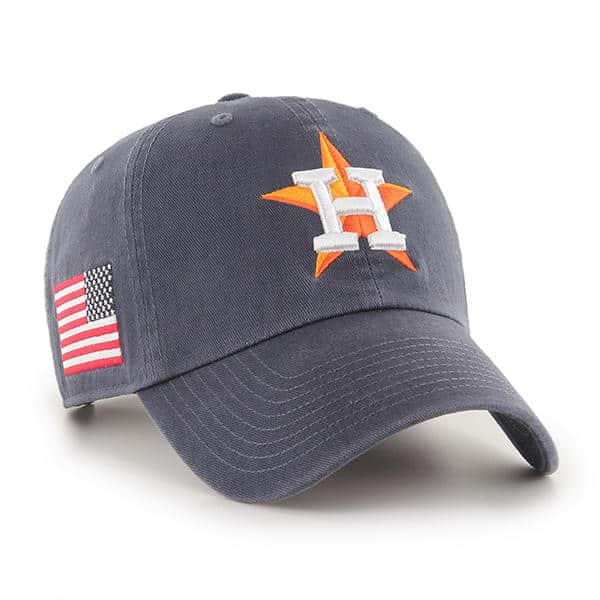 47 Navy Houston Astros Heritage Clean Up Adjustable Hat