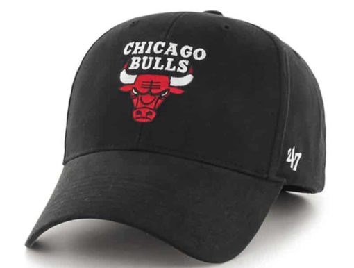 Chicago Bulls TODDLER 47 Brand Black MVP Adjustable Hat
