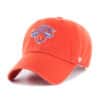 New York Knicks 47 Brand Orange Clean Up Adjustable Hat