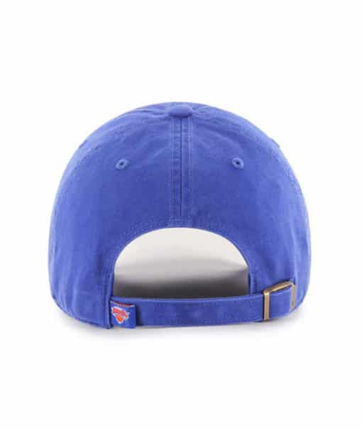 New York Knicks 47 Brand Blue Clean Up Adjustable Hat - Image 2