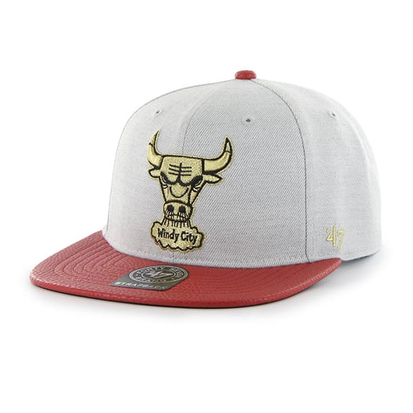 Chicago Bulls Berendo Captain Gray 47 Brand Adjustable Hat