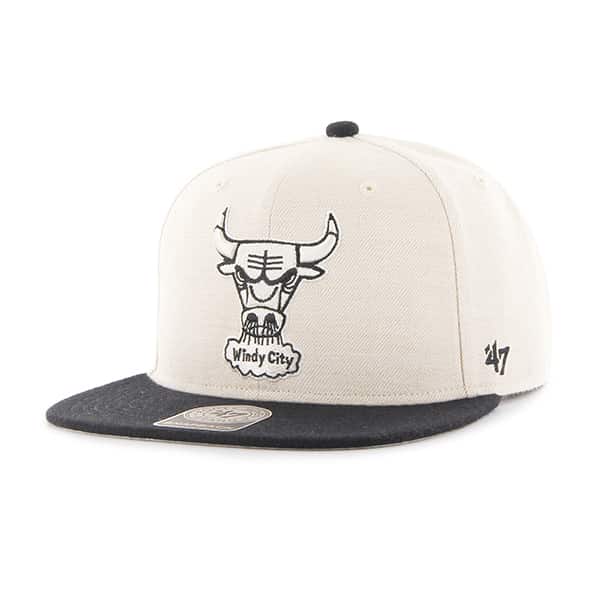 Chicago Bulls Buffer Captain Khaki 47 Brand Adjustable Hat