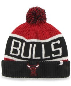 Chicago Bulls Calgary Cuff Knit Red 47 Brand YOUTH Hat