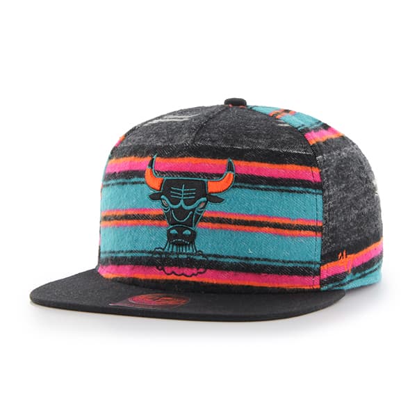 Chicago Bulls Chapparal Captain Dt Black 47 Brand Adjustable Hat