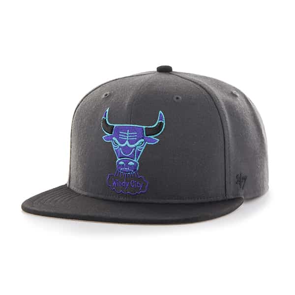 Chicago Bulls Colby Captain Charcoal 47 Brand Adjustable Hat