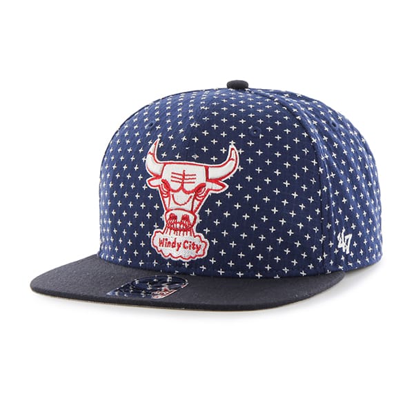 Chicago Bulls Cr 47 Brand Stretch Fit Hatbreed Captain Dyer 47 Brand Adjustable Hat
