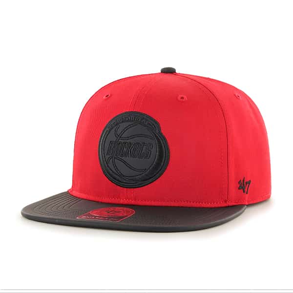 Houston Rockets Delancey Captain Red 47 Brand Adjustable Hat