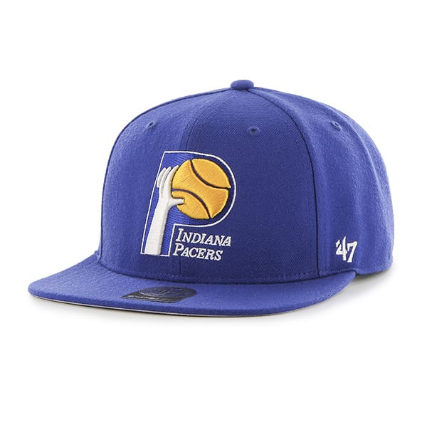 Indiana Pacers Sure Shot Royal 47 Brand Adjustable Hat