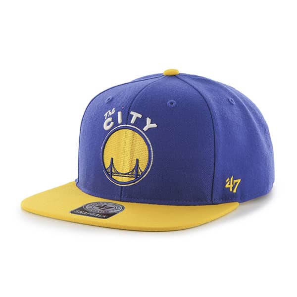 47 Brand Blue St. Louis Blues Sure Shot Captain Snapback Hat for Men