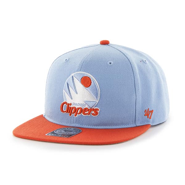 Los Angeles Clippers Sure Shot Two Tone Captain Columbia 47 Brand Adjustable Hat