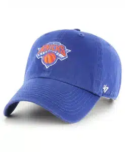 New York Knicks 47 Brand Blue Clean Up Adjustable Hat