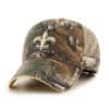 New Orleans Saints 47 Brand Realtree Camo Frost MVP Adjustable Hat