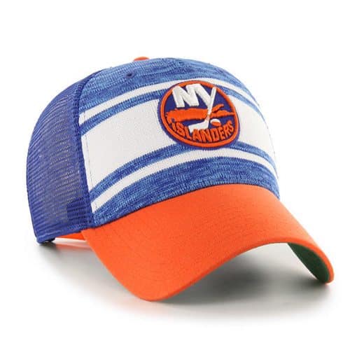 New York Islanders 47 Brand Blue MVP Power Play Adjustable Hat