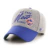 New York Mets 47 Brand Cooperstown Gray Heather MVP Adjustable Hat