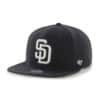 San Diego Padres 47 Brand Navy Sure Shot Snapback Adjustable Hat
