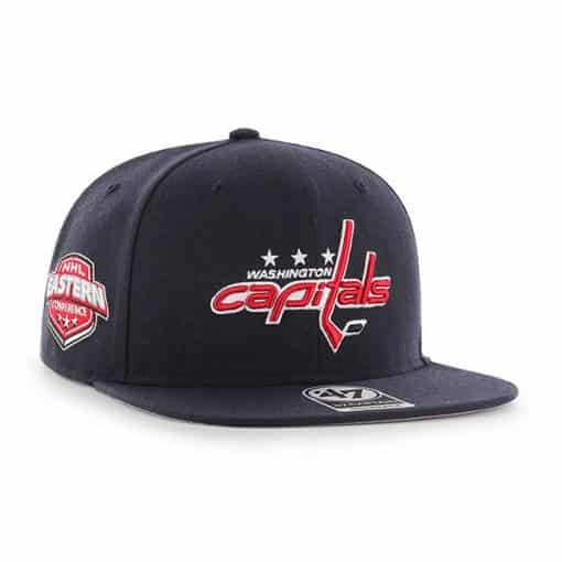 Washington Capitals 47 Brand Navy Sure Shot Snapback Hat
