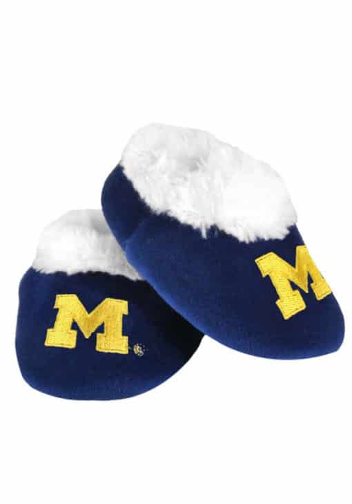 Michigan Wolverines Baby Bootie Slippers