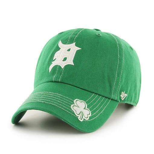 Detroit Tigers 47 Brand St Patty's Fatty Green Adjustable Hat