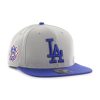 Los Angeles Dodgers 47 Brand Gray Blue Sure Shot Snapback Hat