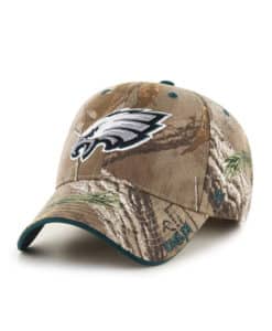 Philadelphia Eagles 47 Brand Realtree Camo Frost Adjustable Hat