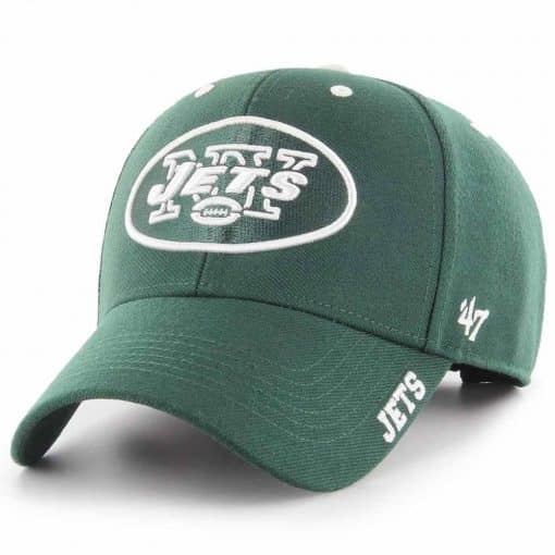 New York Jets 47 Brand Green Defrost MVP Adjustable Hat