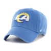 Los Angeles Rams 47 Brand Blue Montego Clean Up Adjustable Hat