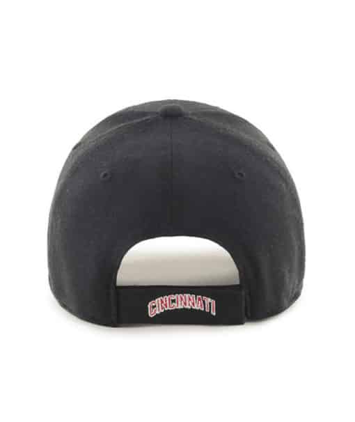 Cincinnati Reds 47 Brand Classic Black Red MVP Adjustable Hat - Image 2