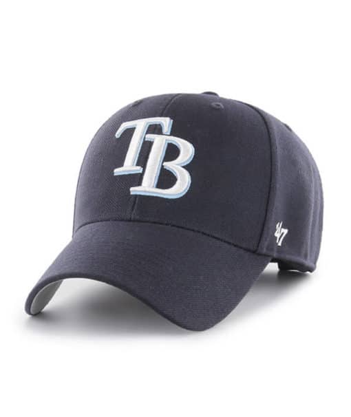 Tampa Bay Rays 47 Brand Home Navy MVP Adjustable Hat