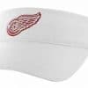 Detroit Red Wings Clean Up White Visor 47 Brand Adjustable Hat